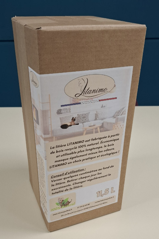 Litière Litanimo version carton